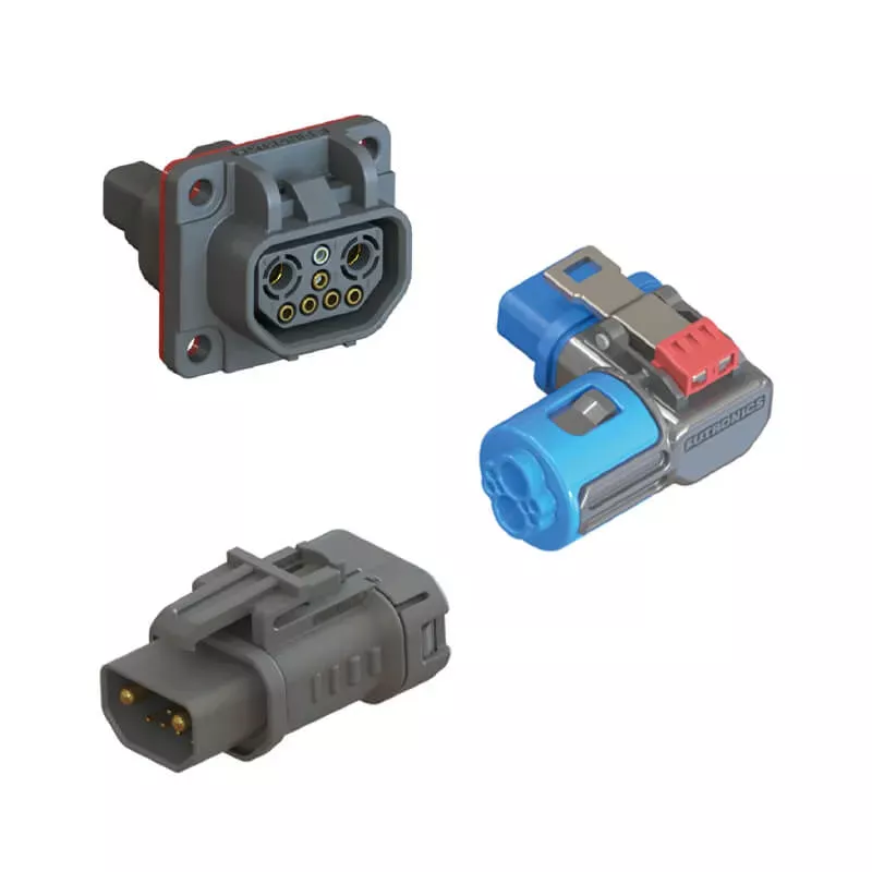 FE系列2芯40A+6pin 信号连接器